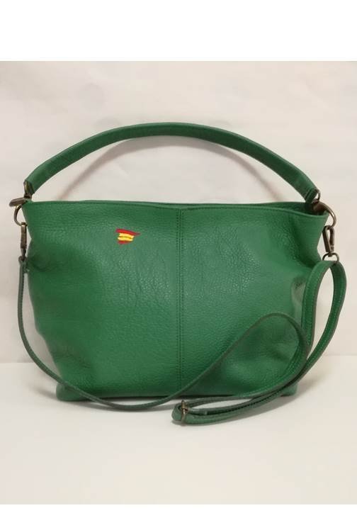 Bolso Piel Verde