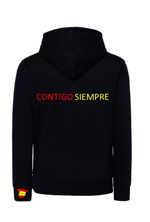 Sudadera Trasera Contigo2 Hombre