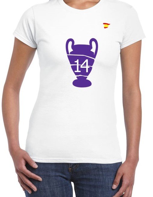Camiseta Decimocuarta Mujer Vinilo