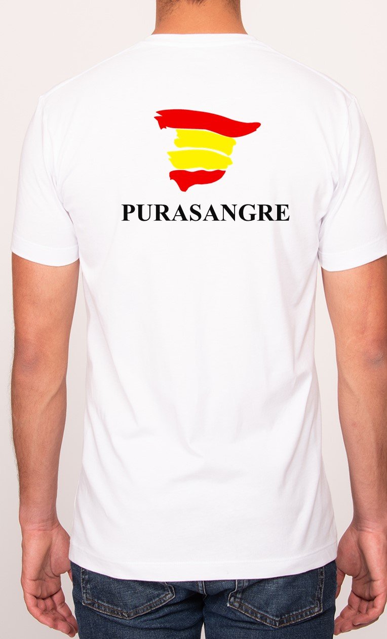 Camiseta Purasangre Espalda Hombre