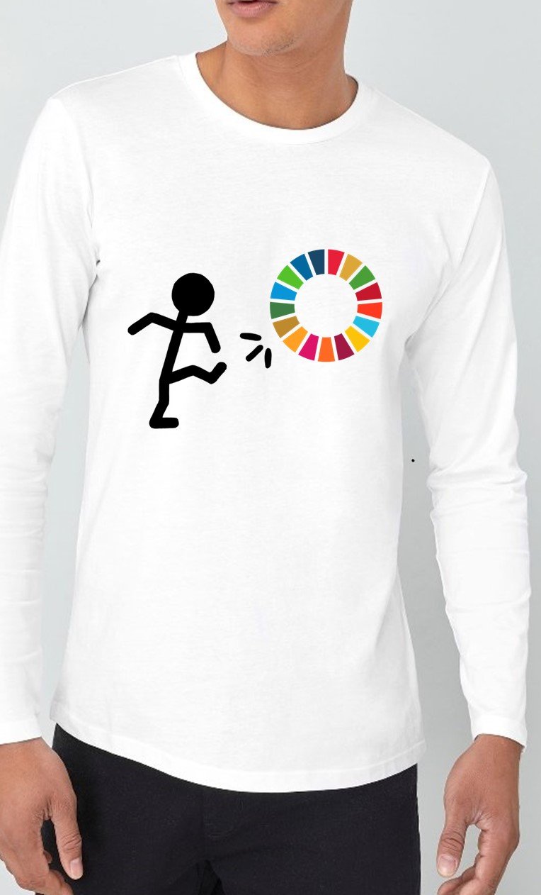 Camiseta Manga Larga NOM Hombre