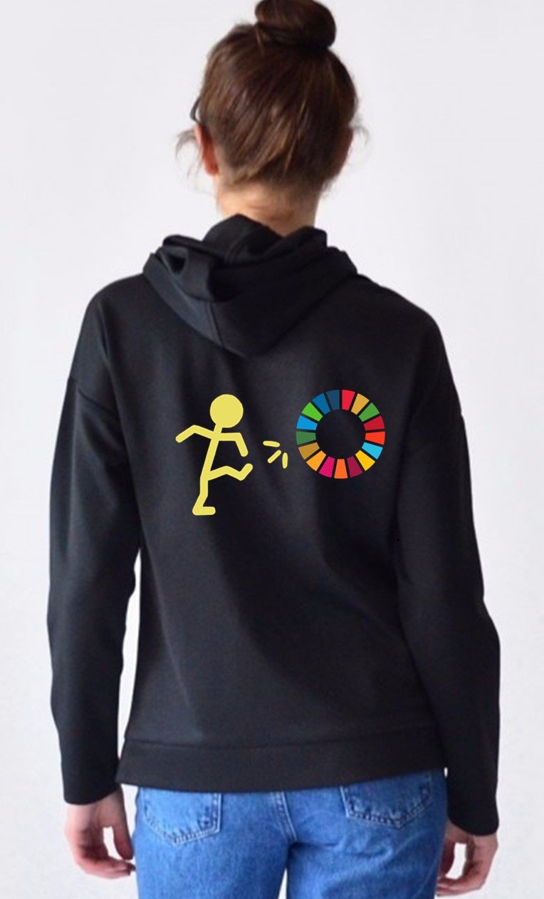 Sudadera Patada NOM Mujer