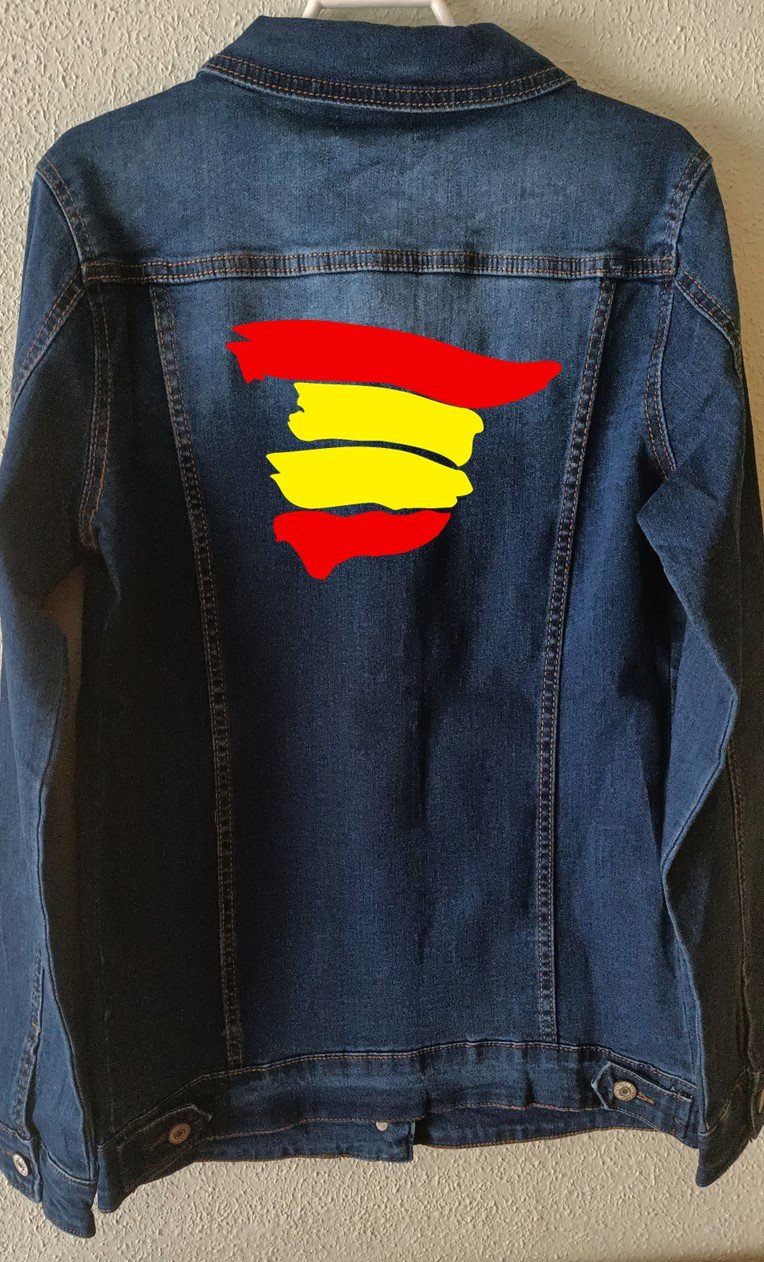 Chaqueta Vaquera Logo Espalda VINILO