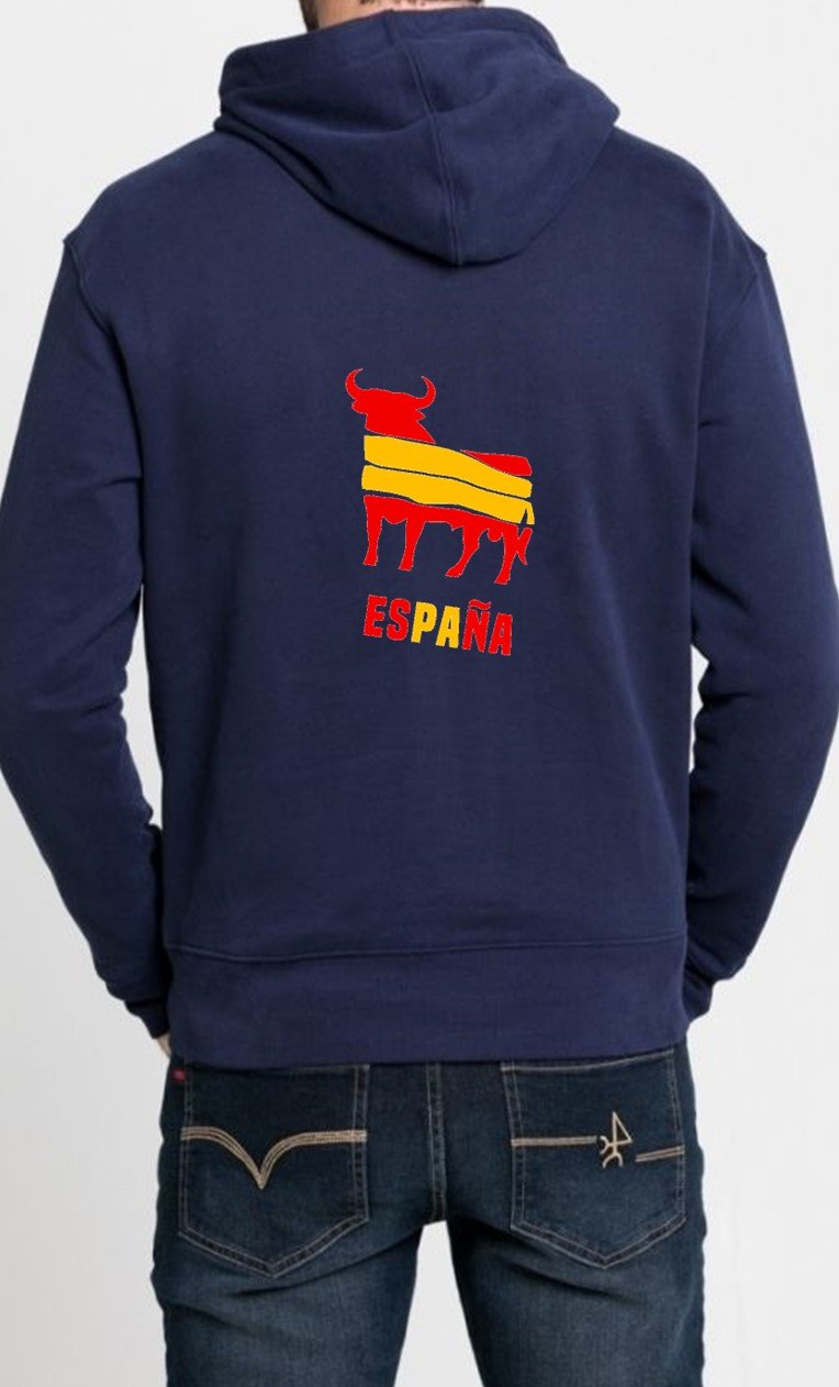 Sudadera Toro Espalda Hombre