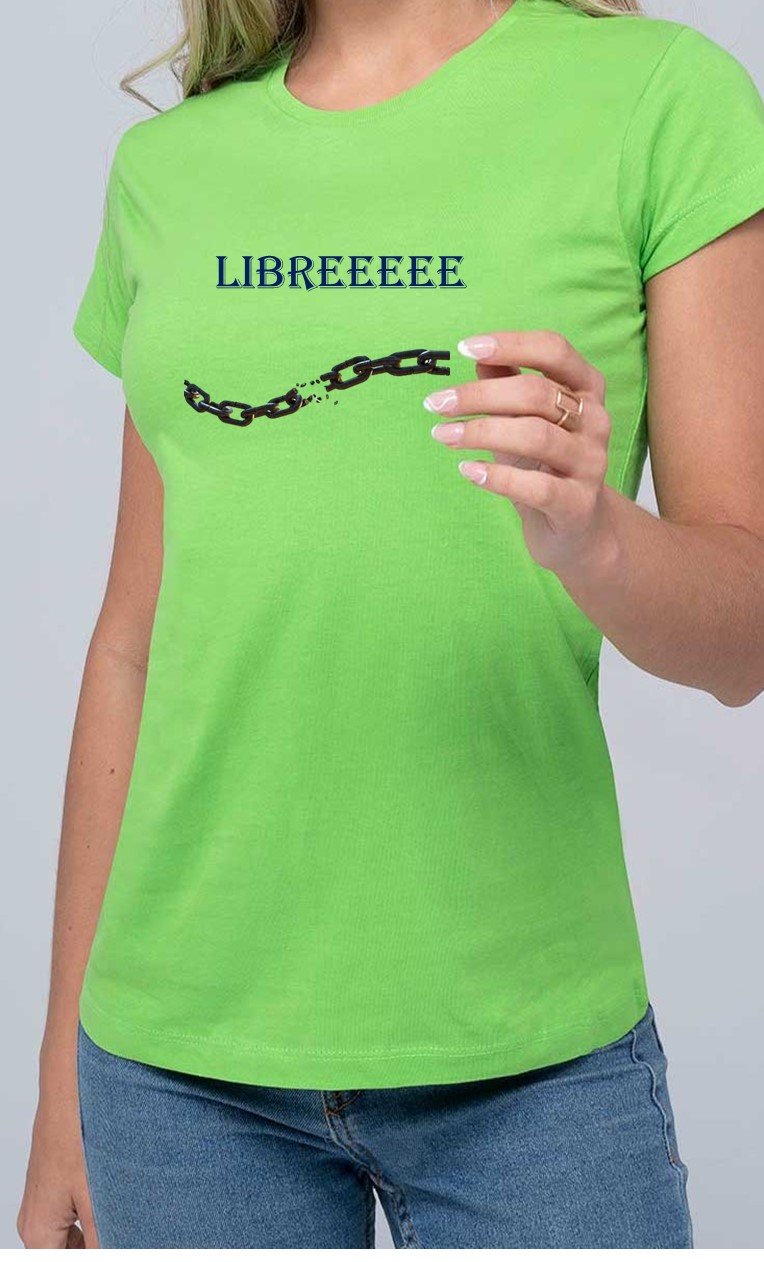Camiseta Cadenas Mujer