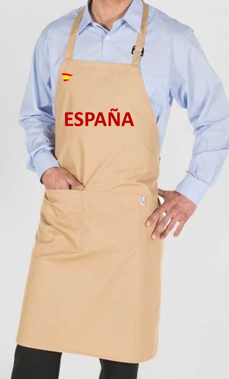Delantal Unisex Bordado España