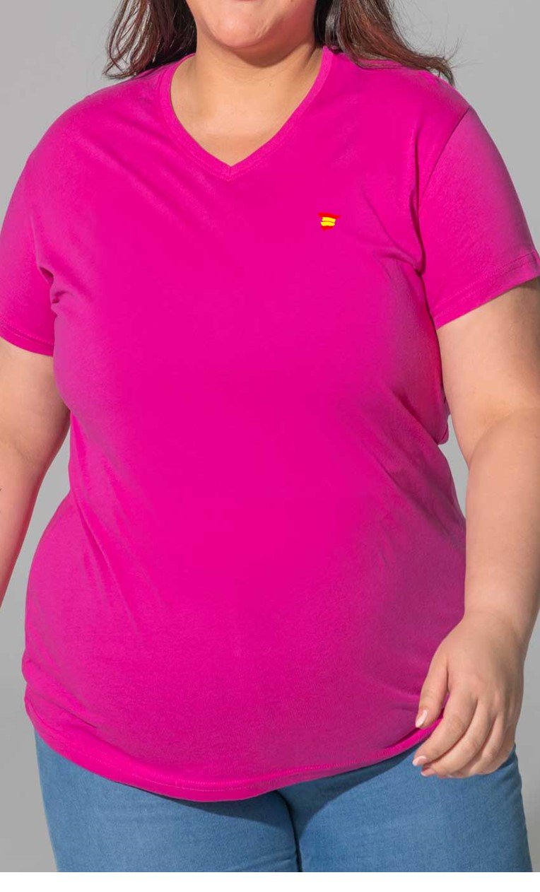 Camiseta Mujer Talla Grande