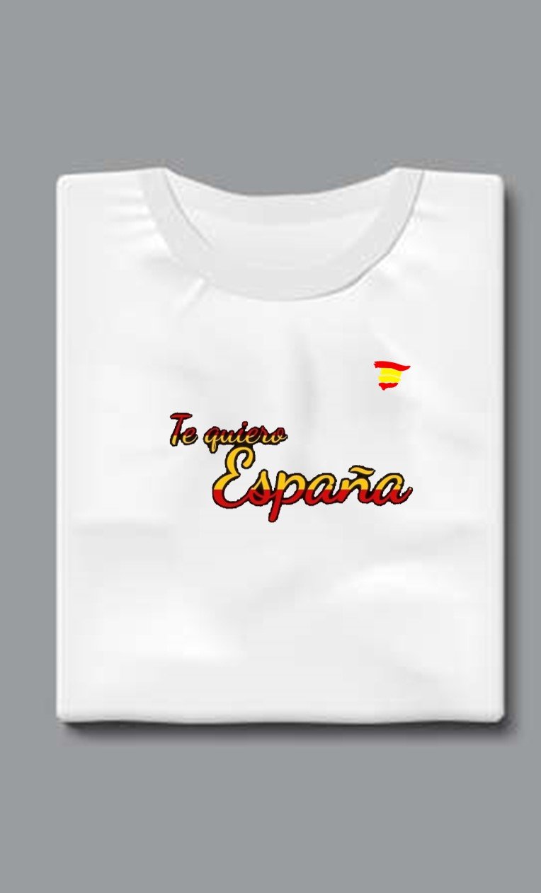 Camiseta Te Quiero ESPAÑA